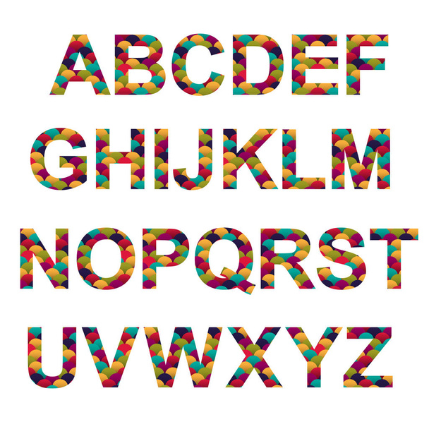 Alfabeto set design, Vettore
 - Vettoriali, immagini