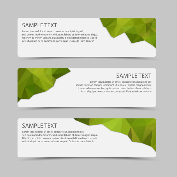 Set of Modern vector banners. - Vector, Image