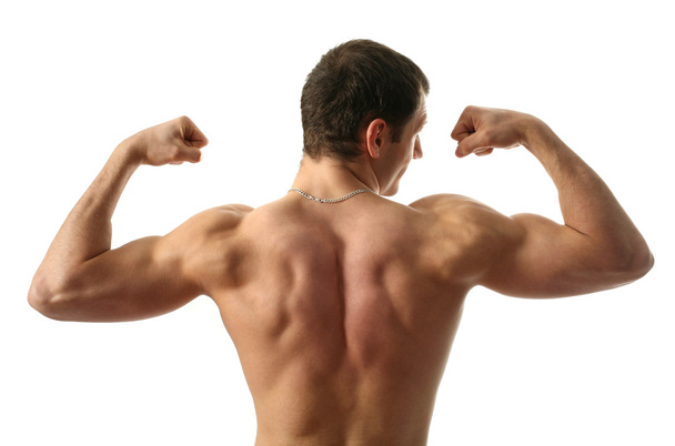 Flexing Biceps - Photo, image