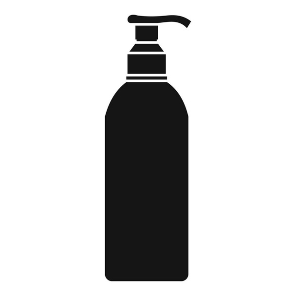 Cosmetic bottle icon, simple style - Vector, imagen