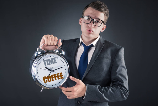 Podnikatelem v koncepci přestávka na kávu - Fotografie, Obrázek