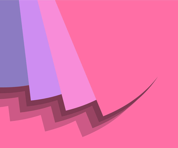 rosa Hintergrund mit Farbskala - Vektor, Bild
