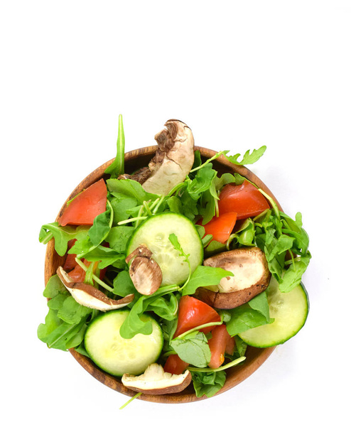 verse rucola salade - Foto, afbeelding