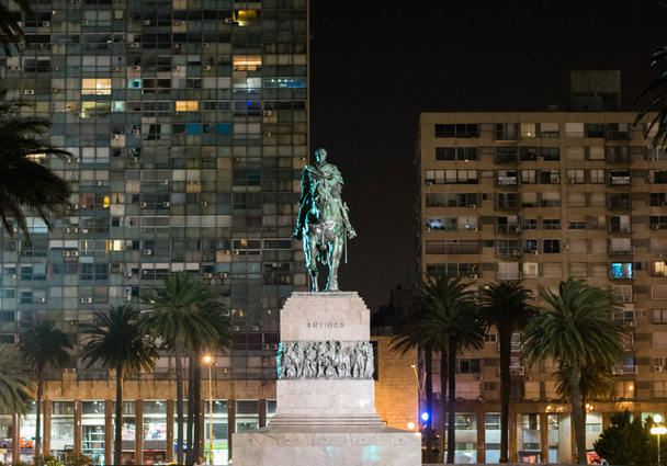 Centro Montevideo Uruguay  - Valokuva, kuva