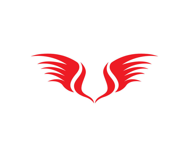 Kuş logo şablonu - Vektör, Görsel