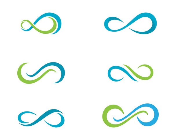 Modelo de logotipo infinito
 - Vetor, Imagem