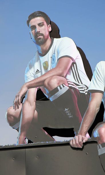 portrait of German football player Sami Khedira - Fotó, kép