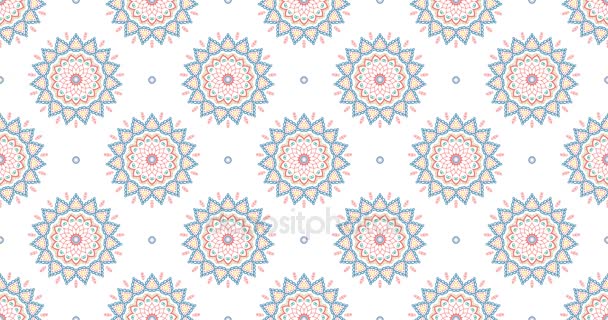 Vintage universal beautiful background with animated eastern patterns. Retro fashion backdrop with geometric ornament. Wallpaper 4K Resolution Ultra HD - Footage, Video