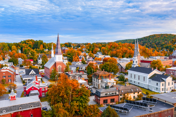 Burlington, Vermont Skyline - Foto, immagini