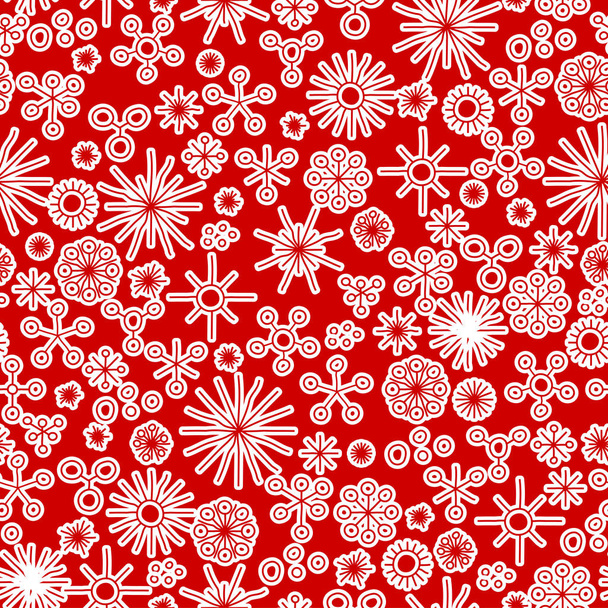 abstract snow fall seamless - Вектор,изображение