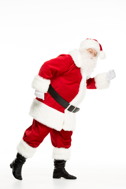Santa Claus posing and gesturing - Valokuva, kuva