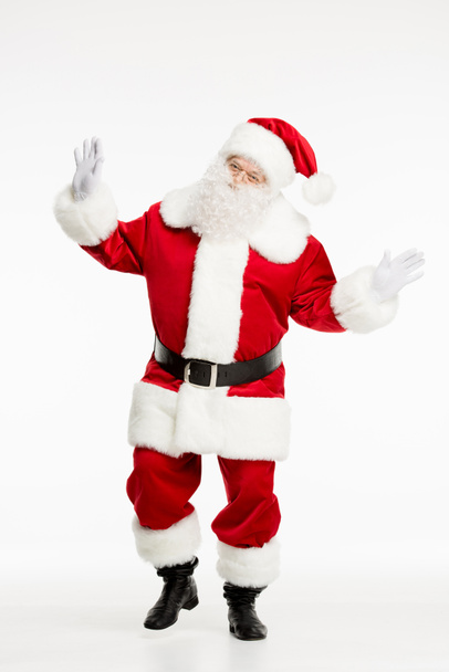 Santa Claus pózuje a ukázal - Fotografie, Obrázek