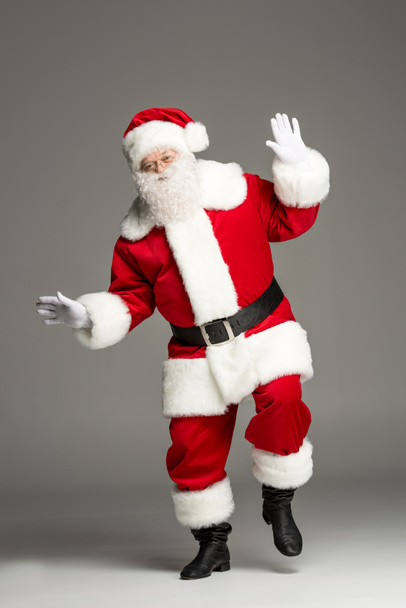 Santa Claus posing and gesturing - Foto, Imagen