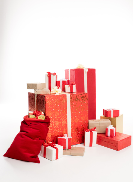 Pile de cadeaux de Noël
 - Photo, image
