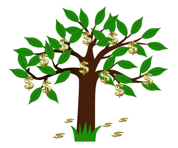 Dólar árvore
 - Foto, Imagem