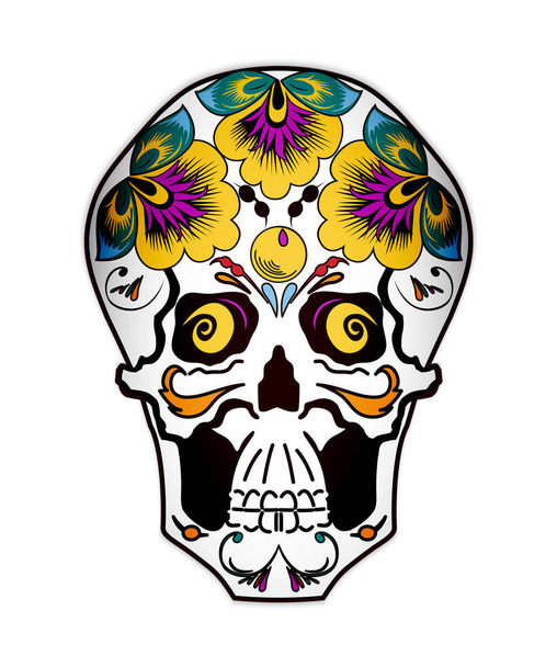 Vector Skulls Illustrations  - Vecteur, image
