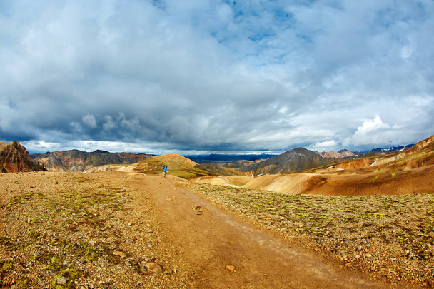 Valley National Park Landmannalaugar, Iceland - Zdjęcie, obraz