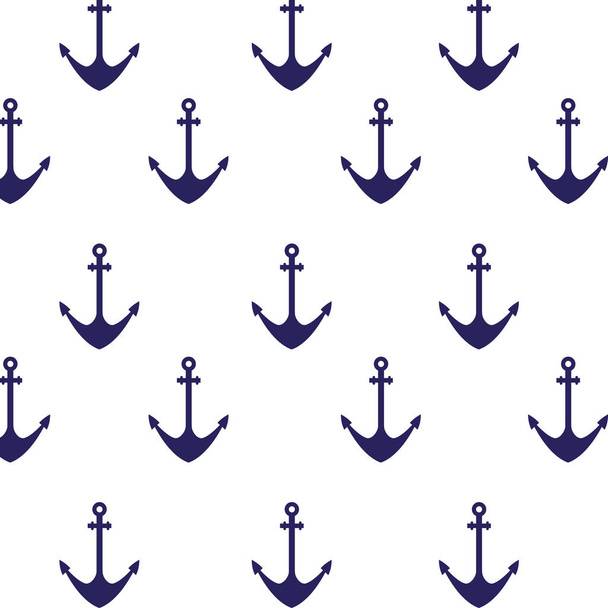 ship anchor maritime frame - Διάνυσμα, εικόνα