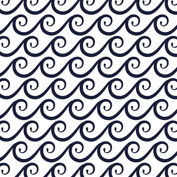 хвилі морської морської рамки
 - Вектор, зображення