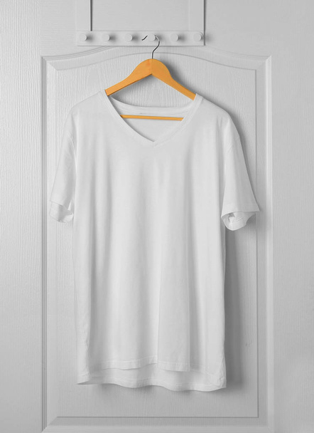 Blank white t-shirt - Zdjęcie, obraz