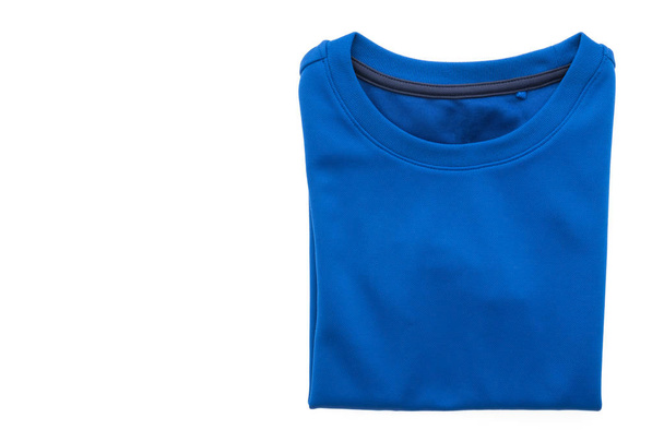 Camiseta azul para ropa
 - Foto, imagen