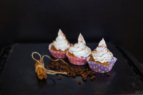 tiramisu cupcakes homemade - Fotó, kép