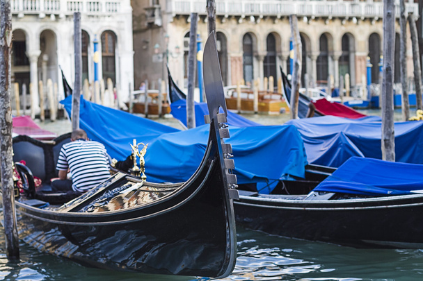 Gondolas Grand Canal, Venetsia, Italia
 - Valokuva, kuva
