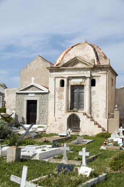 Türbesi kriptalarının deniz mezarlık eski kasaba bonifacio corsica - Fotoğraf, Görsel