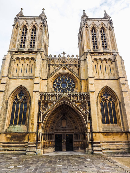 HDR Bristol kathedraal in Bristol - Foto, afbeelding