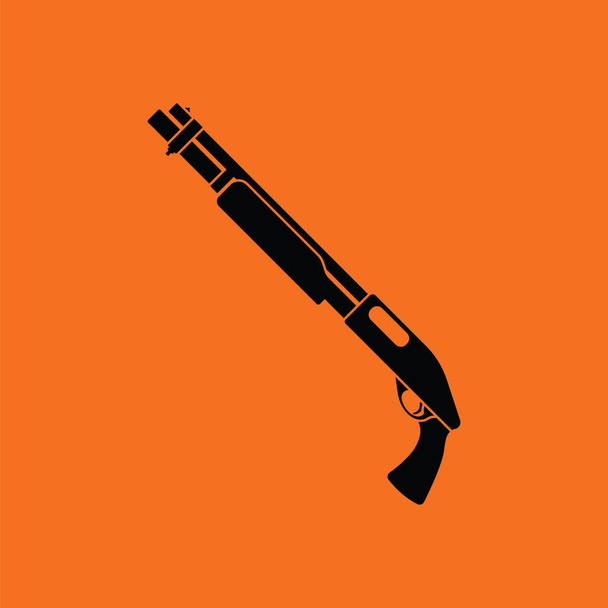 Pomp-action shotgun pictogram - Vector, afbeelding