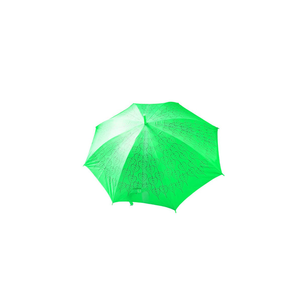 Colorful umbrella on white background. - Photo, Image
