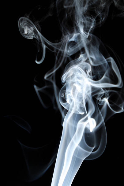 fondo abstracto humo curvas y onda
 - Foto, Imagen