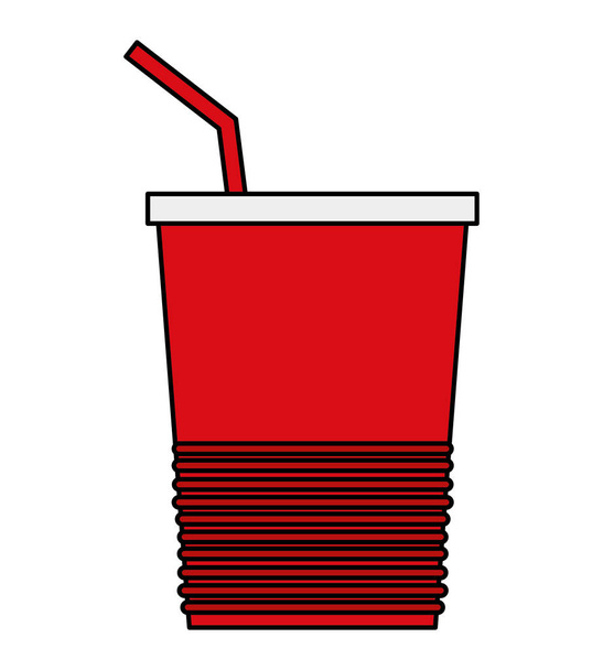 Design de bebida de refrigerante isolado
 - Vetor, Imagem