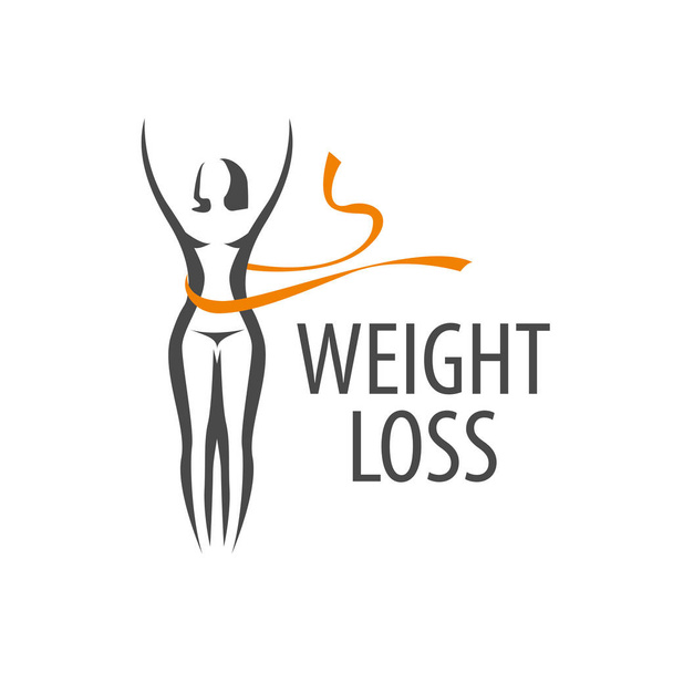 Логотип потери веса
 - Вектор,изображение