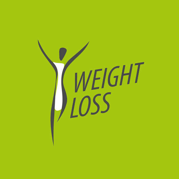 logotipo da perda de peso
 - Vetor, Imagem