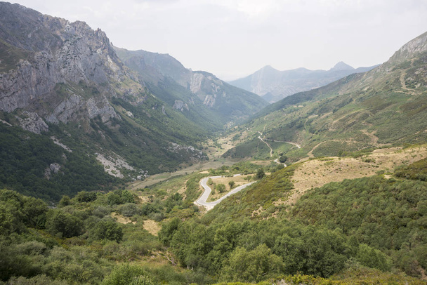 Mountain road in Saliencia Valley - Photo, Image