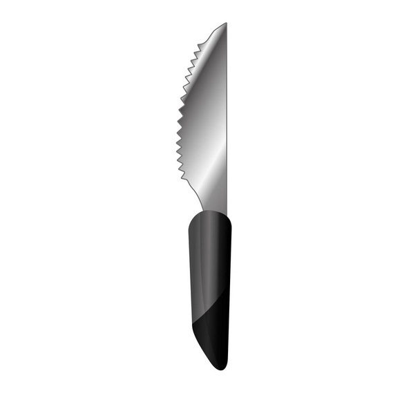 cubiertos de cuchillo aislados
 - Vector, Imagen