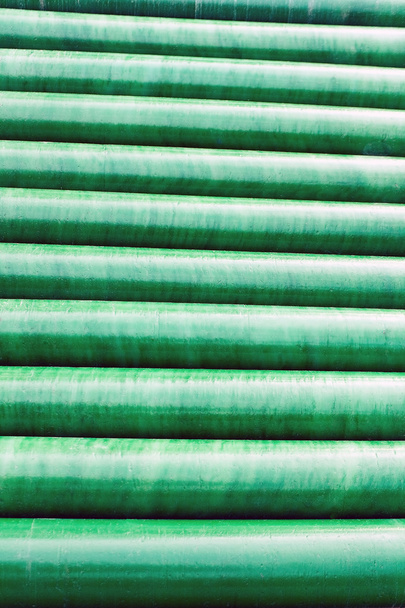 υφή του πράσινο πλαστικό σωλήνα ως φόντο - Φωτογραφία, εικόνα