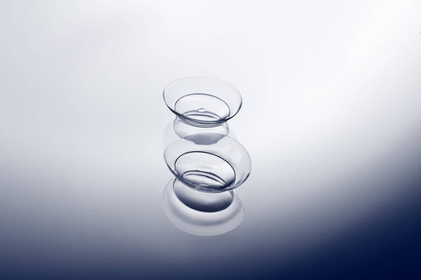Pair of contact lenses - Photo, Image