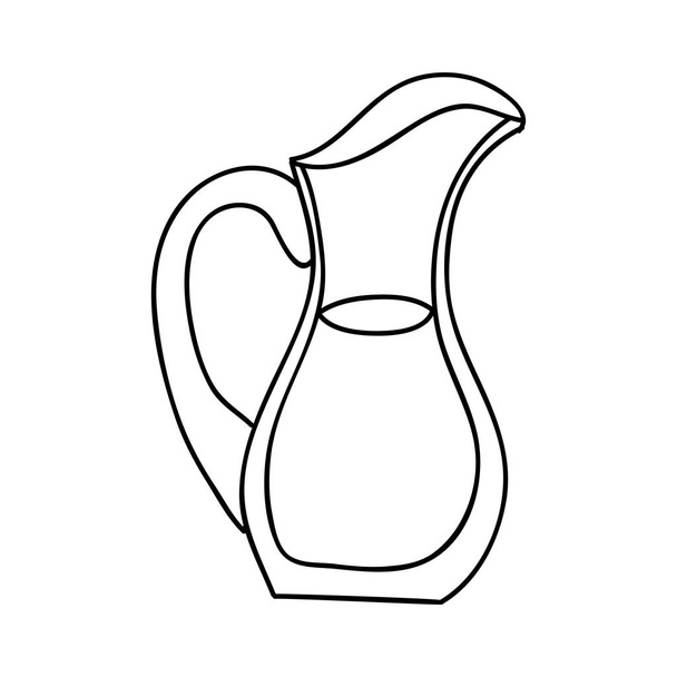 imagen de icono de jarra llena
 - Vector, Imagen