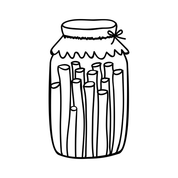 filled jar icon image - Vector, Image