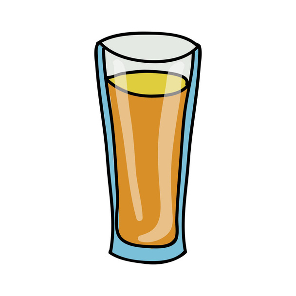 fruit juice glass icon image - Vector, Image