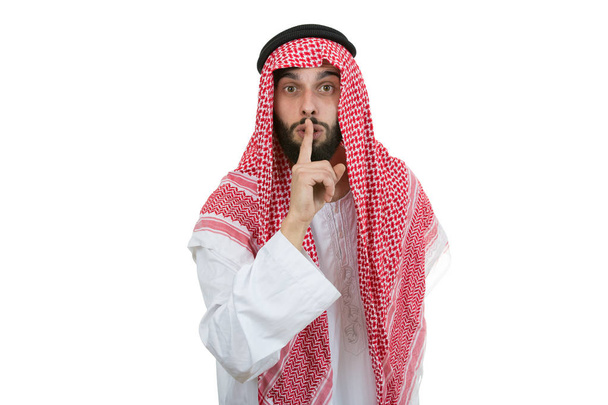 Arab businessman in silence  - Foto, Imagen