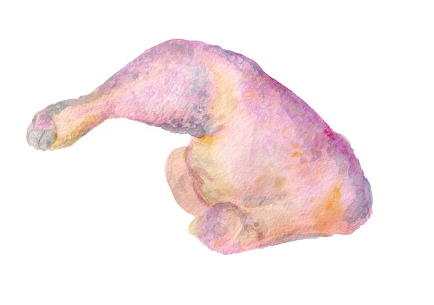 Leg of chicken - Foto, afbeelding