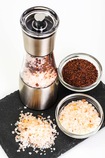 Stylish mill for coarse salt and pepper - Photo, Image