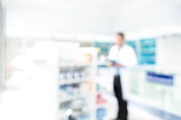 Blur pharmacy (chemist or cosmetic shop) - Photo, Image