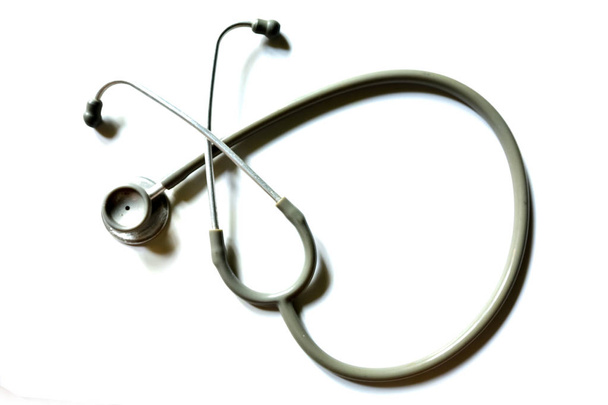 Stetoskop w na białym tle - Zdjęcie, obraz