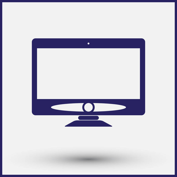monitor icona vettoriale illustrazione - Vettoriali, immagini