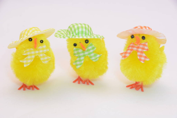 poulets farcis pour les vacances de Pâques
 - Photo, image