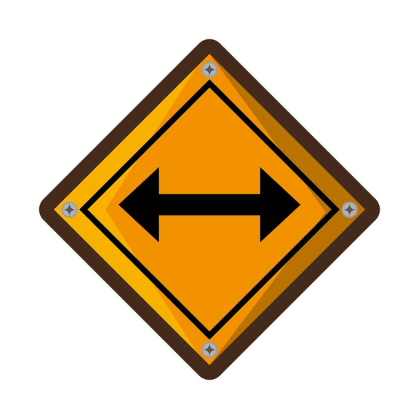 arrows guide traffic signal - Vector, Image